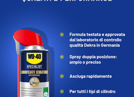 WD-40 SPECIALIST LUBRIFICANTE PER SERRATURE SPRAY ML250