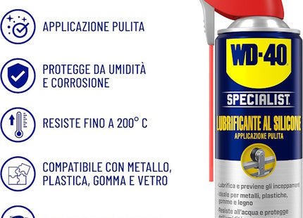 WD-40 SPECIALIST LUBRIFICANTE AL SILICONE SPRAY ML400