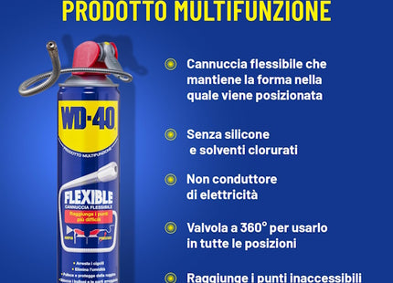 WD-40 UNIVERSALE MULTIFUNZIONE FLEXIBLE SPRAY ML600