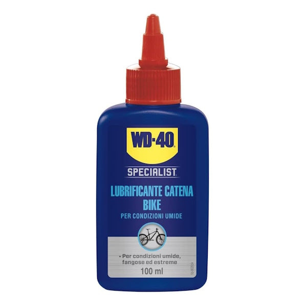 WD-40 SPECIALIST BIKE LUBRIFICANTE CATENA CONDIZIONI UMIDE ML100