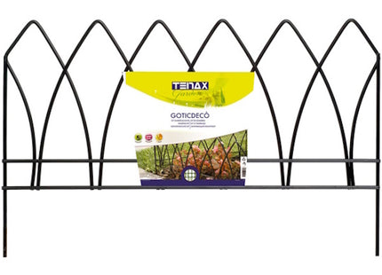 TENAX BORDATURA AD ARCO GOTICO NERO ART. GOTICDECO' MT0,38X0,6