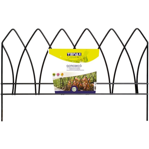 TENAX BORDATURA AD ARCO GOTICO NERO ART. GOTICDECO' MT0,38X0,6