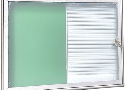 SILMEC BACHECA PORTA NOMI IN ALLUMINIO BRONZO/VERDE MM550X370X40*