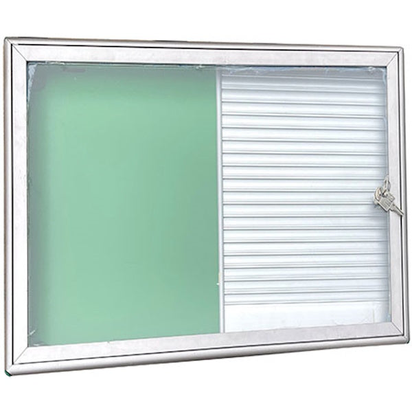 SILMEC BACHECA PORTA NOMI IN ALLUMINIO BRONZO/VERDE MM550X370X40*