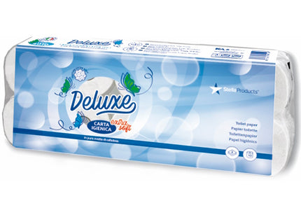 CARTA IGIENICA ROTOLINO 100% PURA CELLULOSA IN CONFEZIONE DA PZ10