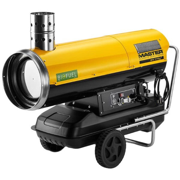 MASTER RISCALDATORE D'ARIA INDIRETTO A GASOLIO POTENZA 49KW MOD. BV170