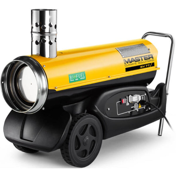 MASTER RISCALDATORE D'ARIA INDIRETTO A GASOLIO POTENZA 21KW MOD. BV 77