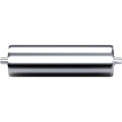 RULMECA RULLO FOLLE IN ACCIAIO PER TRASPORTATORI D.MM40X250 PERNO D.MM 8