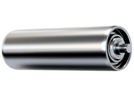 RULMECA RULLO FOLLE IN ACCIAIO PER TRASPORTATORI D.MM40X250 PERNO D.MM 8