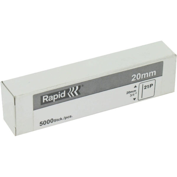 RAPID MINI SPILLI SENZA TESTA N.21P/20MM SCATOLA DA PZ5000*