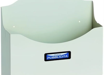 SILMEC CESTO PORTA PUBBLICITA' SENZA TETTO COLORE BIANCO MM320X290X83*