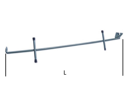 MINUTEX SOLLEVA TOMBINI UNIVERSALE ACCIAIO ZINCATO BIANCO