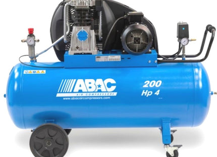 ABAC COMPRESSORE A CINGHIA SERBATOIO LT200 MOD. PRO A49B/200 CT4 400V