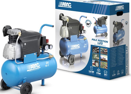 ABAC COMPRESSORE TRASMISSIONE DIRETTA LT24 MOD. POLE POSITION L20 230V