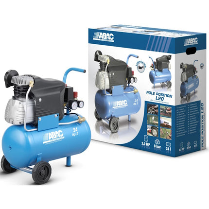 ABAC COMPRESSORE TRASMISSIONE DIRETTA LT24 MOD. POLE POSITION L20 230V