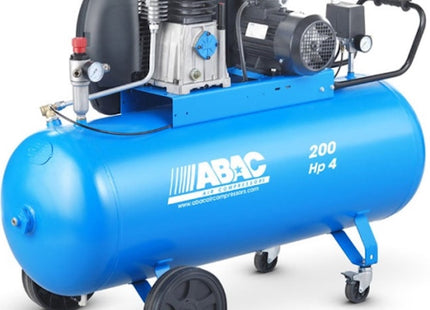ABAC COMPRESSORE A CINGHIA SERBATOIO LT200 MOD. PRO A39B/200 CT4 400V