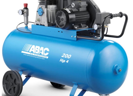 ABAC COMPRESSORE A CINGHIA SERBATOIO LT200 MOD. PRO A39B/200 CT4 400V