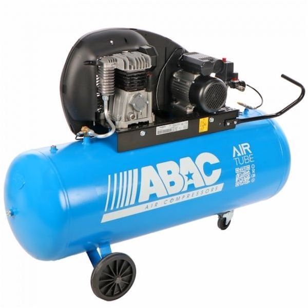 ABAC COMPRESSORE A CINGHIA SERBATOIO LT200 MOD. EXT A39B/200 CM3 230V