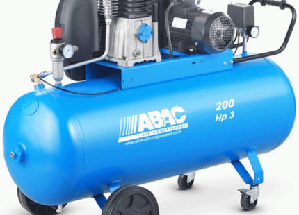ABAC COMPRESSORE A CINGHIA SERBATOIO LT200 MOD. EXP A39B/200 CT3 400V