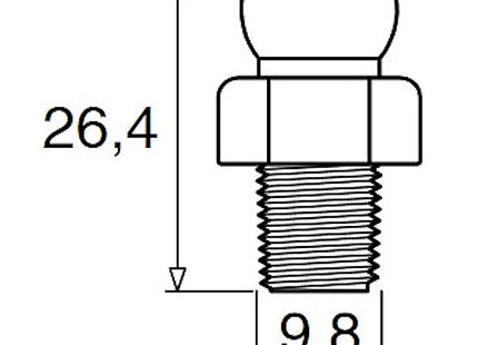 LOC-LINE ATTACCO 1/4" RACCORDI DA 1/8" NPT CONF.DA PZ4