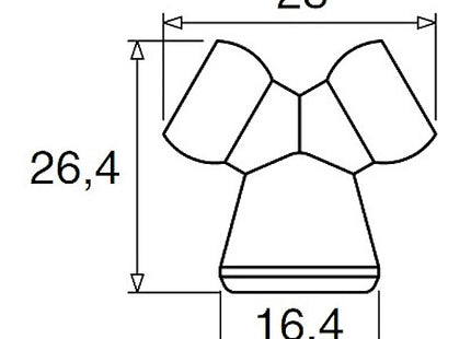 LOC-LINE ATTACCO 1/4" RACCORDI CON USCITA A "Y" DA MM 6 CONF.DA PZ2