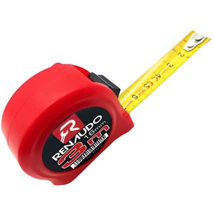 RENAUDO FLESSOMETRO IN ABS ANTIURTO MT 3 NASTRO DA MM16