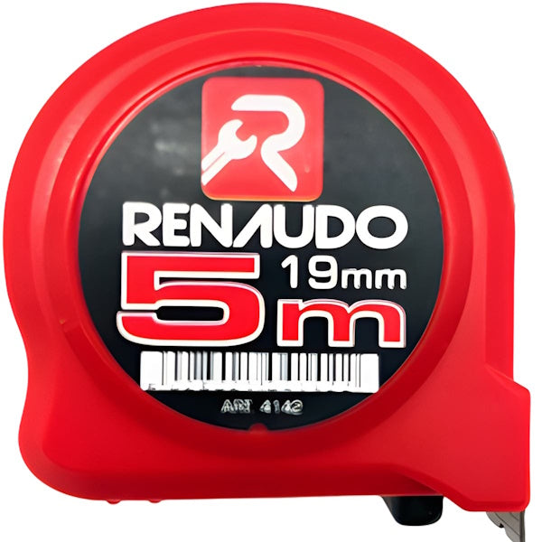 RENAUDO FLESSOMETRO IN ABS ANTIURTO MT 5 NASTRO DA MM19