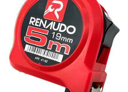RENAUDO FLESSOMETRO IN ABS ANTIURTO MT 5 NASTRO DA MM19