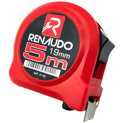 RENAUDO FLESSOMETRO IN ABS ANTIURTO MT 5 NASTRO DA MM19