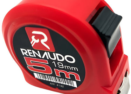 RENAUDO FLESSOMETRO IN ABS ANTIURTO MT 5 NASTRO DA MM19