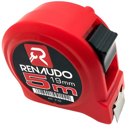 RENAUDO FLESSOMETRO IN ABS ANTIURTO MT 5 NASTRO DA MM19