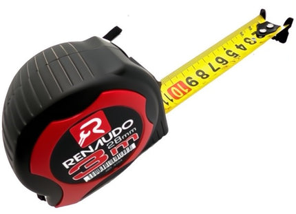 RENAUDO FLESSOMETRO A DOPPIA LETTURA MOD. DOUBLE MT 3 NASTRO MM28