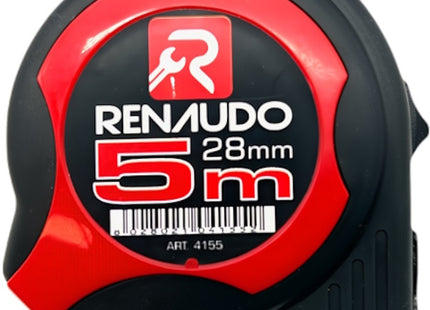 RENAUDO FLESSOMETRO A DOPPIA LETTURA MOD. DOUBLE MT 5 NASTRO MM28