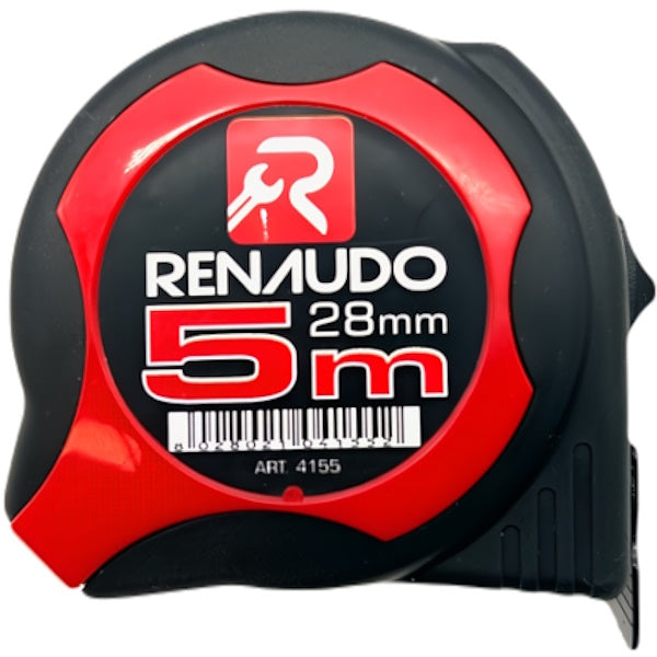 RENAUDO FLESSOMETRO A DOPPIA LETTURA MOD. DOUBLE MT 5 NASTRO MM28