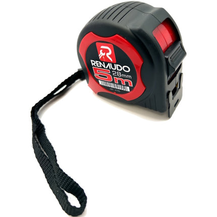 RENAUDO FLESSOMETRO A DOPPIA LETTURA MOD. DOUBLE MT 5 NASTRO MM28