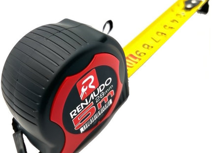 RENAUDO FLESSOMETRO A DOPPIA LETTURA MOD. DOUBLE MT 5 NASTRO MM28