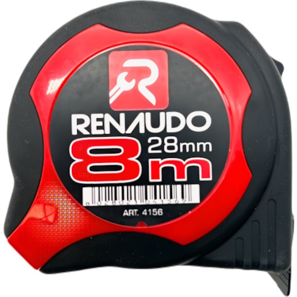 RENAUDO FLESSOMETRO A DOPPIA LETTURA MOD. DOUBLE MT 8 NASTRO MM28