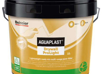 AGUAPLAST DRYWALL PROLIGHT STUCCO IN PASTA BIANCO LT 10