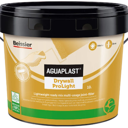 AGUAPLAST DRYWALL PROLIGHT STUCCO IN PASTA BIANCO LT 10