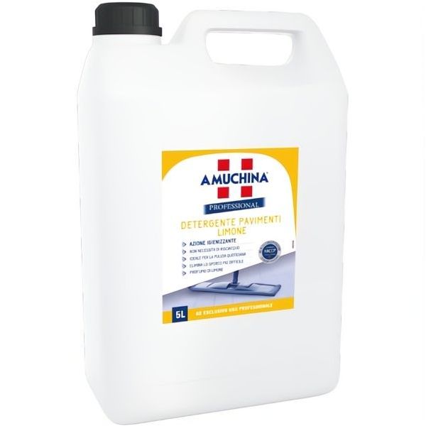 AMUCHINA DETERGENTE PAVIMENTI AL LIMONE LT5