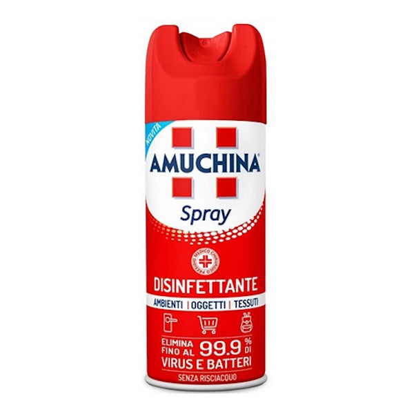 AMUCHINA SPRAY DISINFETTANTE AMBIENTI OGGETTI TESSUTI ML 400