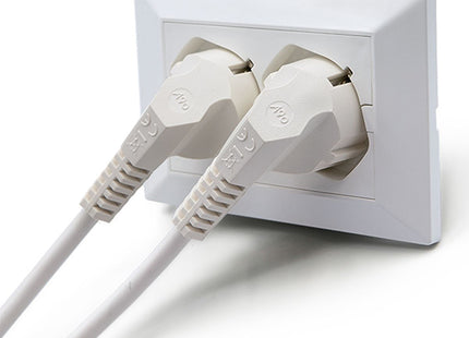 FME MULTIPRESA DA INCASSO CON 2 SCHUKO BIPASSO PER SCATOLE A 3 MODULI