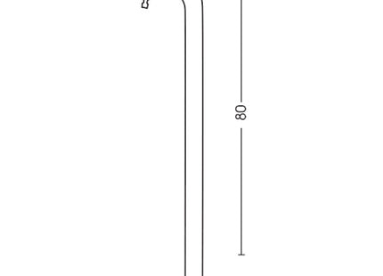 BEL-FER FONTANA CANNUCCIA IN FERRO COLORE VERDE ACIDO