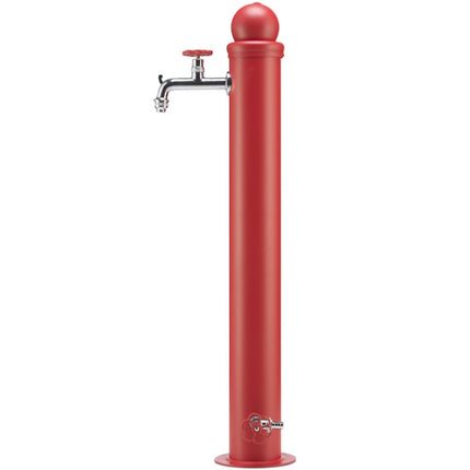 BEL-FER FONTANA STILE IDRANTE IN FERRO COLORE ROSSO