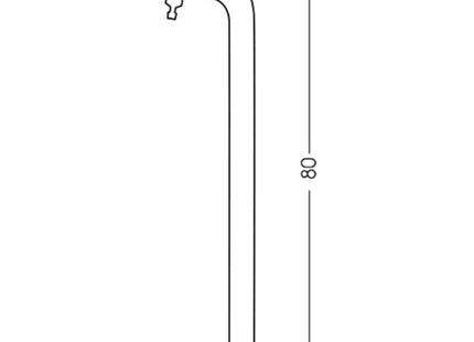 BEL-FER FONTANA PERISCOPIO IN ACCIAIO INOX
