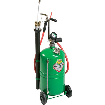 RAASM ASPIRATORE OLIO ESAUSTO SERBATOIO LT24 CARRELLATO E KIT SONDE