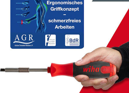 WIHA PORTAINSERTI BITS LIFTUP 26ONE COMPLETO DI 13 INSERTI DOPPI DA 1/4"