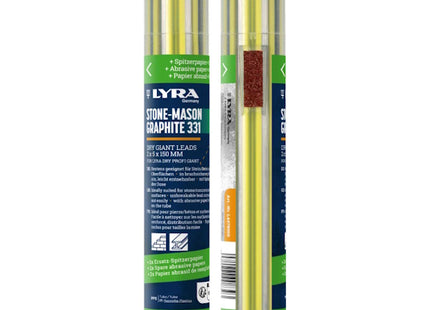 LYRA MINE DI RICAMBIO DRY GIANT LEADS STONE MASON 331 PZ.12