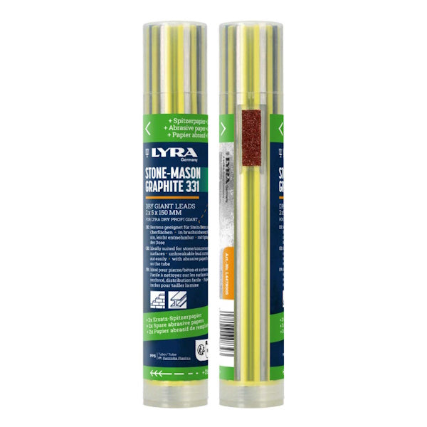 LYRA MINE DI RICAMBIO DRY GIANT LEADS STONE MASON 331 PZ.12