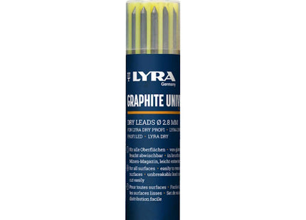 LYRA MINE RICAMBIO 2B GRAPHITE PER DRY PROFI ASTUCCIO DA PZ12